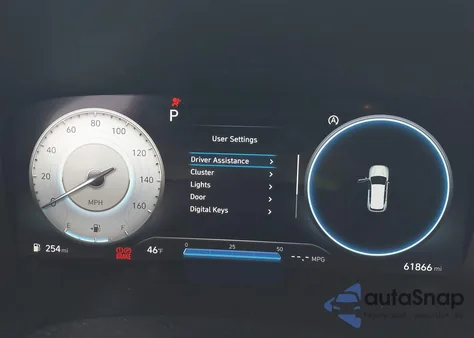 2022 Hyundai Santa Fe Sel z USA, uszkodzony, nr VIN 5NMS6DAJXNH415369